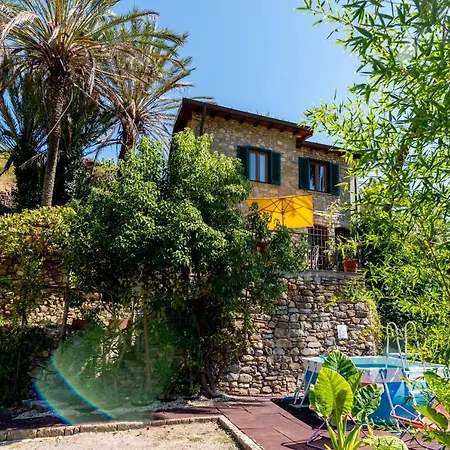 Casa Monet, 200 Mt Dal Mare, Clima, Wi-Fi Villa Bordighera Exterior photo